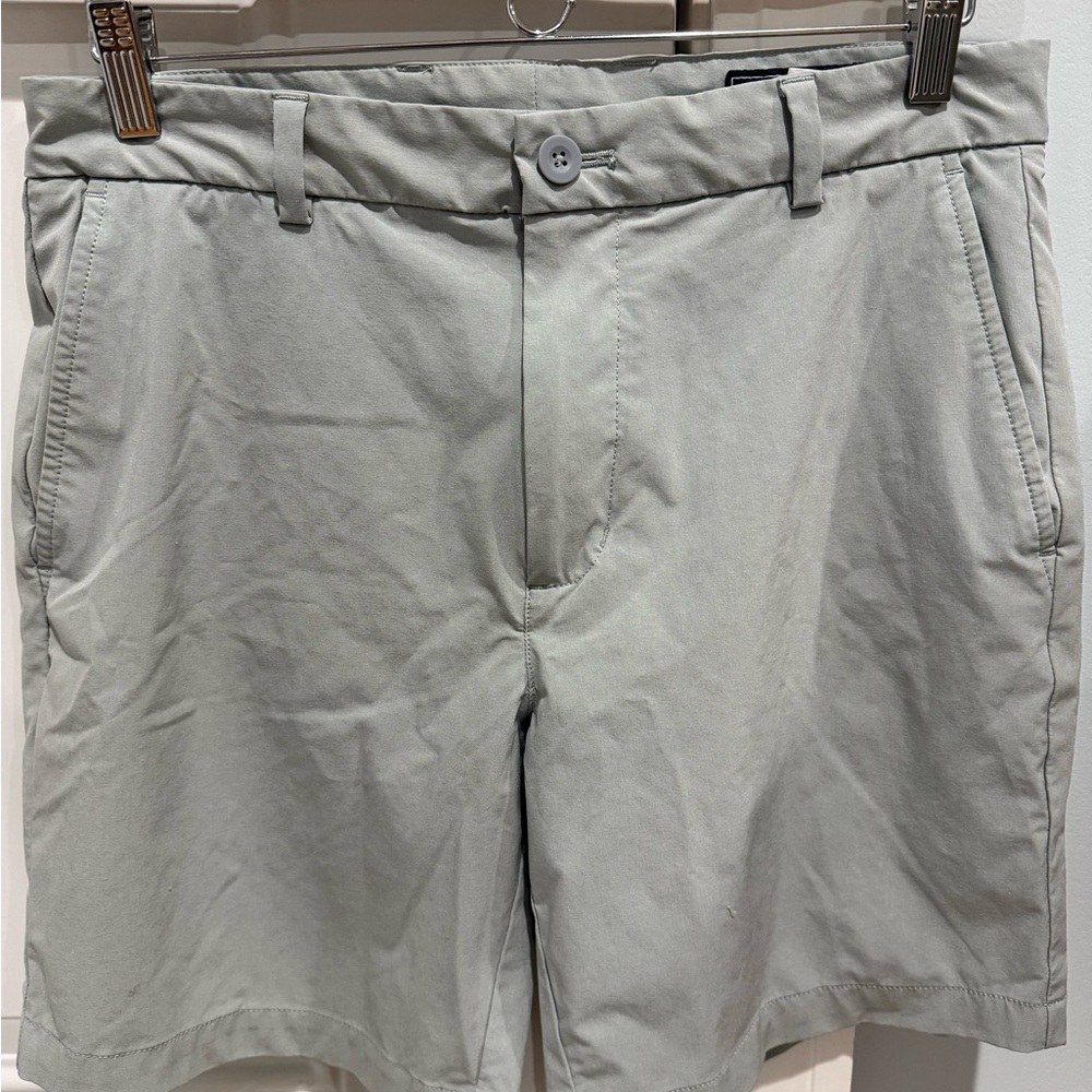 Vineyard Vines Light Gray Flat Front Shorts